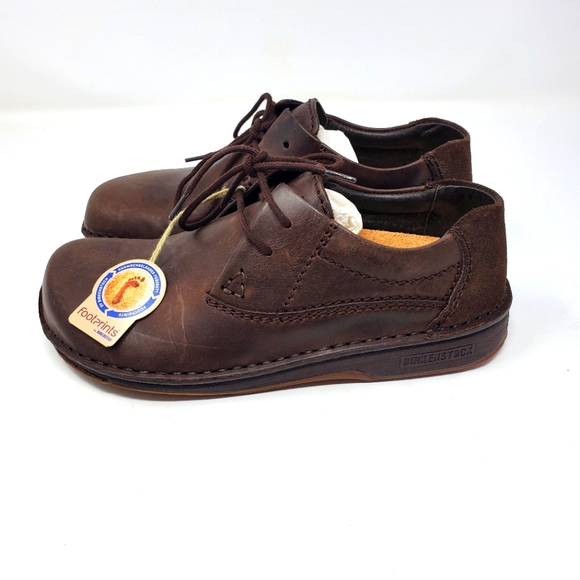 Birkenstock | Shoes | Nwt Birkenstock Footprints Lace Up Leather Shoe |  Poshmark